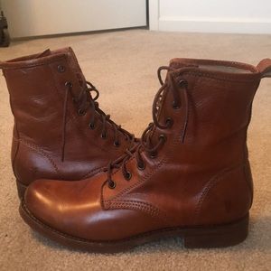 Frye Combat Boots